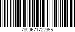 Código de barras (EAN, GTIN, SKU, ISBN): '7899671722655'