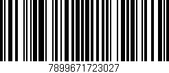 Código de barras (EAN, GTIN, SKU, ISBN): '7899671723027'