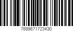 Código de barras (EAN, GTIN, SKU, ISBN): '7899671723430'