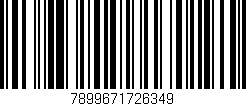 Código de barras (EAN, GTIN, SKU, ISBN): '7899671726349'
