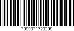 Código de barras (EAN, GTIN, SKU, ISBN): '7899671728299'
