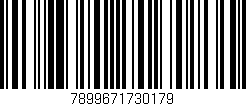 Código de barras (EAN, GTIN, SKU, ISBN): '7899671730179'