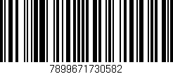 Código de barras (EAN, GTIN, SKU, ISBN): '7899671730582'