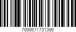 Código de barras (EAN, GTIN, SKU, ISBN): '7899671731398'