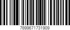 Código de barras (EAN, GTIN, SKU, ISBN): '7899671731909'