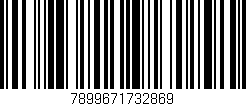 Código de barras (EAN, GTIN, SKU, ISBN): '7899671732869'