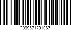 Código de barras (EAN, GTIN, SKU, ISBN): '7899671781867'