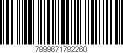 Código de barras (EAN, GTIN, SKU, ISBN): '7899671782260'