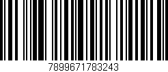 Código de barras (EAN, GTIN, SKU, ISBN): '7899671783243'