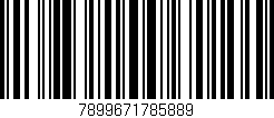 Código de barras (EAN, GTIN, SKU, ISBN): '7899671785889'