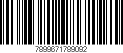 Código de barras (EAN, GTIN, SKU, ISBN): '7899671789092'