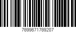 Código de barras (EAN, GTIN, SKU, ISBN): '7899671789207'