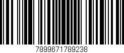 Código de barras (EAN, GTIN, SKU, ISBN): '7899671789238'