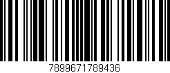 Código de barras (EAN, GTIN, SKU, ISBN): '7899671789436'