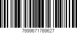 Código de barras (EAN, GTIN, SKU, ISBN): '7899671789627'
