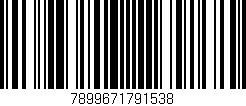 Código de barras (EAN, GTIN, SKU, ISBN): '7899671791538'