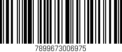 Código de barras (EAN, GTIN, SKU, ISBN): '7899673006975'