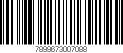 Código de barras (EAN, GTIN, SKU, ISBN): '7899673007088'