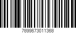 Código de barras (EAN, GTIN, SKU, ISBN): '7899673011368'