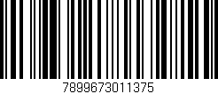 Código de barras (EAN, GTIN, SKU, ISBN): '7899673011375'