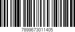 Código de barras (EAN, GTIN, SKU, ISBN): '7899673011405'