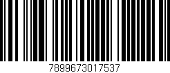 Código de barras (EAN, GTIN, SKU, ISBN): '7899673017537'