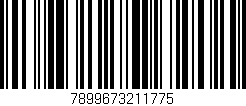 Código de barras (EAN, GTIN, SKU, ISBN): '7899673211775'