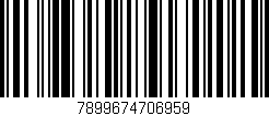 Código de barras (EAN, GTIN, SKU, ISBN): '7899674706959'