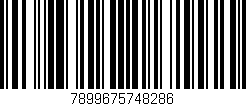 Código de barras (EAN, GTIN, SKU, ISBN): '7899675748286'