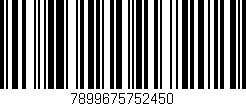Código de barras (EAN, GTIN, SKU, ISBN): '7899675752450'