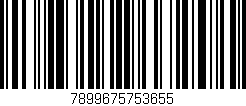 Código de barras (EAN, GTIN, SKU, ISBN): '7899675753655'