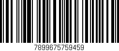 Código de barras (EAN, GTIN, SKU, ISBN): '7899675759459'