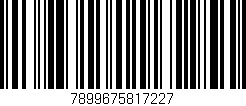 Código de barras (EAN, GTIN, SKU, ISBN): '7899675817227'