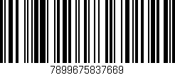 Código de barras (EAN, GTIN, SKU, ISBN): '7899675837669'