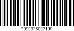 Código de barras (EAN, GTIN, SKU, ISBN): '7899676007139'