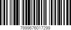 Código de barras (EAN, GTIN, SKU, ISBN): '7899676017299'