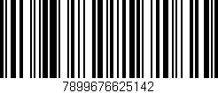 Código de barras (EAN, GTIN, SKU, ISBN): '7899676625142'