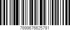 Código de barras (EAN, GTIN, SKU, ISBN): '7899676625791'