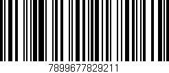 Código de barras (EAN, GTIN, SKU, ISBN): '7899677829211'