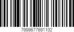 Código de barras (EAN, GTIN, SKU, ISBN): '7899677891102'
