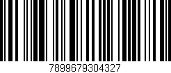 Código de barras (EAN, GTIN, SKU, ISBN): '7899679304327'