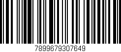 Código de barras (EAN, GTIN, SKU, ISBN): '7899679307649'