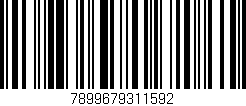 Código de barras (EAN, GTIN, SKU, ISBN): '7899679311592'