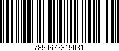 Código de barras (EAN, GTIN, SKU, ISBN): '7899679319031'