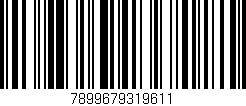 Código de barras (EAN, GTIN, SKU, ISBN): '7899679319611'