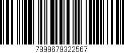 Código de barras (EAN, GTIN, SKU, ISBN): '7899679322567'