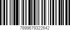 Código de barras (EAN, GTIN, SKU, ISBN): '7899679322642'