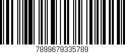 Código de barras (EAN, GTIN, SKU, ISBN): '7899679335789'