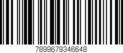 Código de barras (EAN, GTIN, SKU, ISBN): '7899679346648'