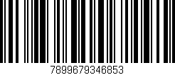 Código de barras (EAN, GTIN, SKU, ISBN): '7899679346853'